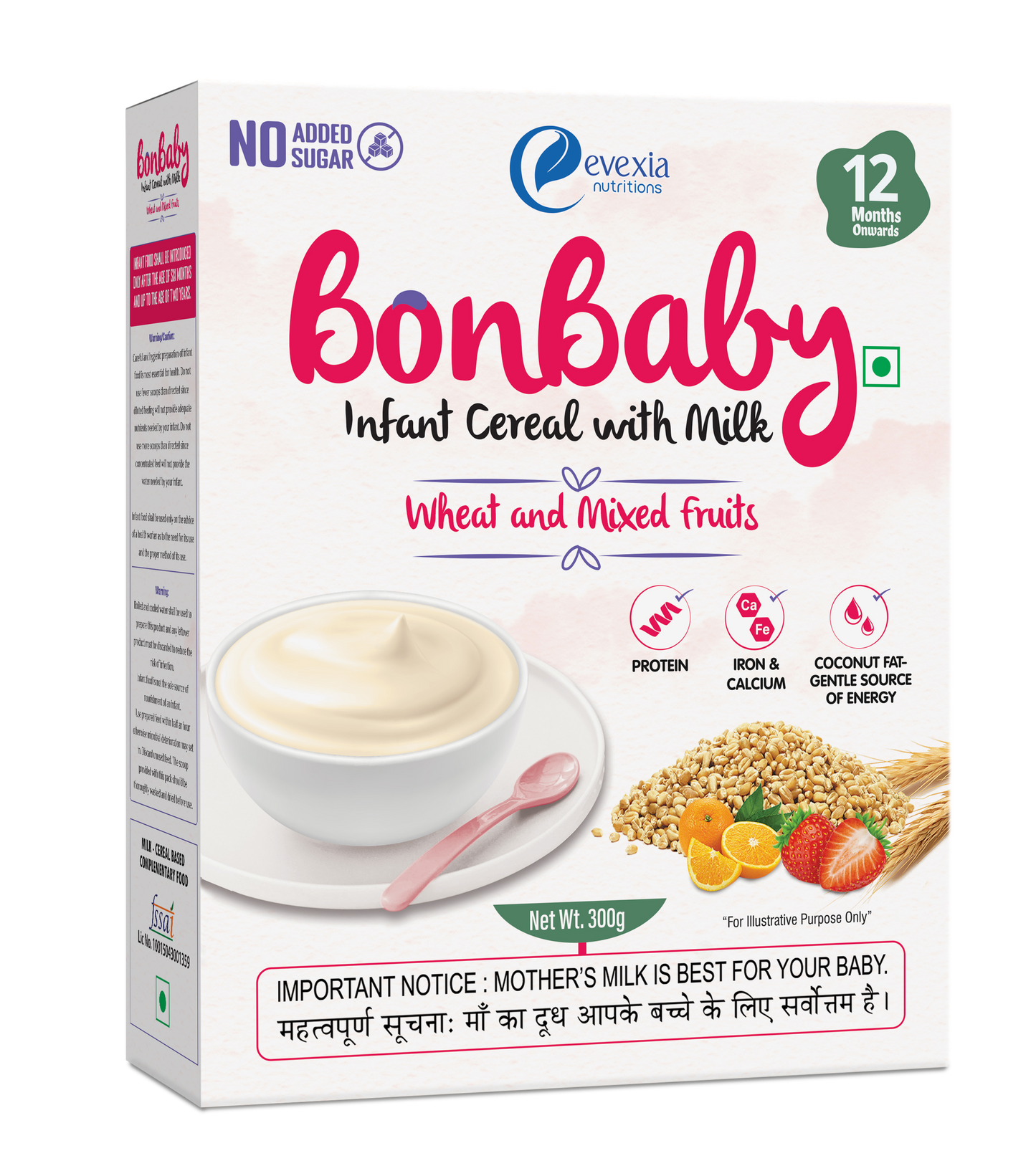 Bonbaby Wheat & Mixed Fruit