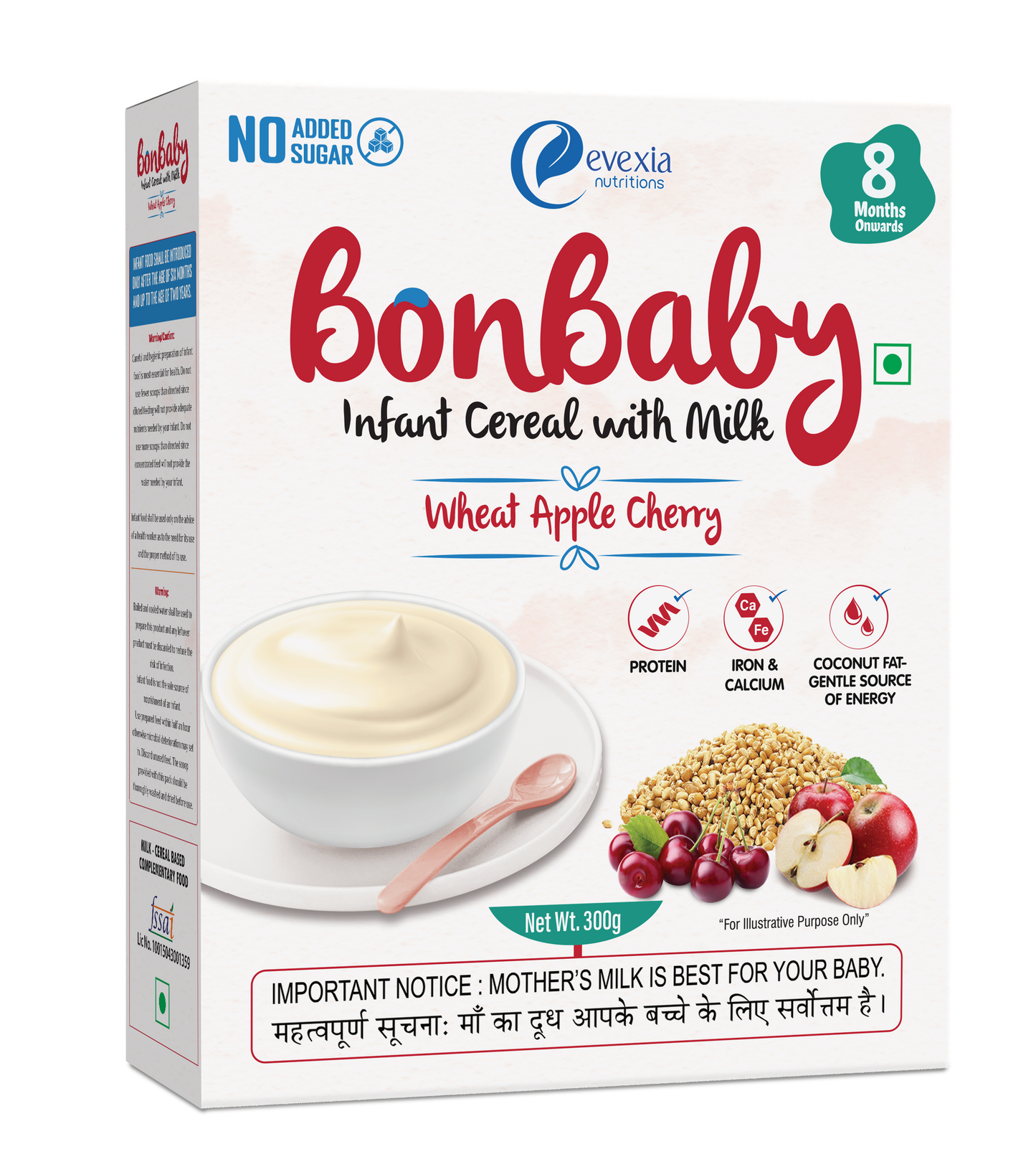 Bonbaby Wheat, Apple, Cherry