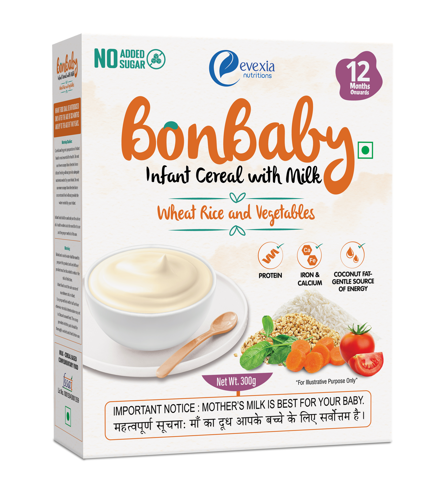 Bonbaby Wheat, Rice & Veg