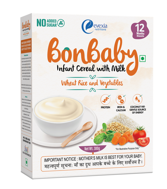 Bonbaby Wheat, Rice & Veg